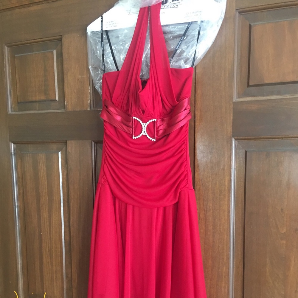 Red Halter dress